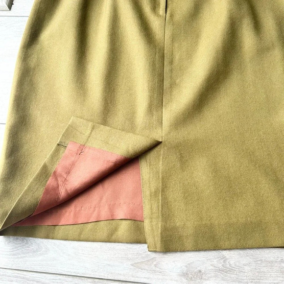 Vintage Jaki Petites Union Made Pure Wool Pencil Skirt  Made in Canada - Picture 15 of 15